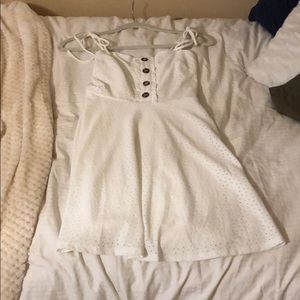 White Graduation Dress